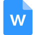 word logo